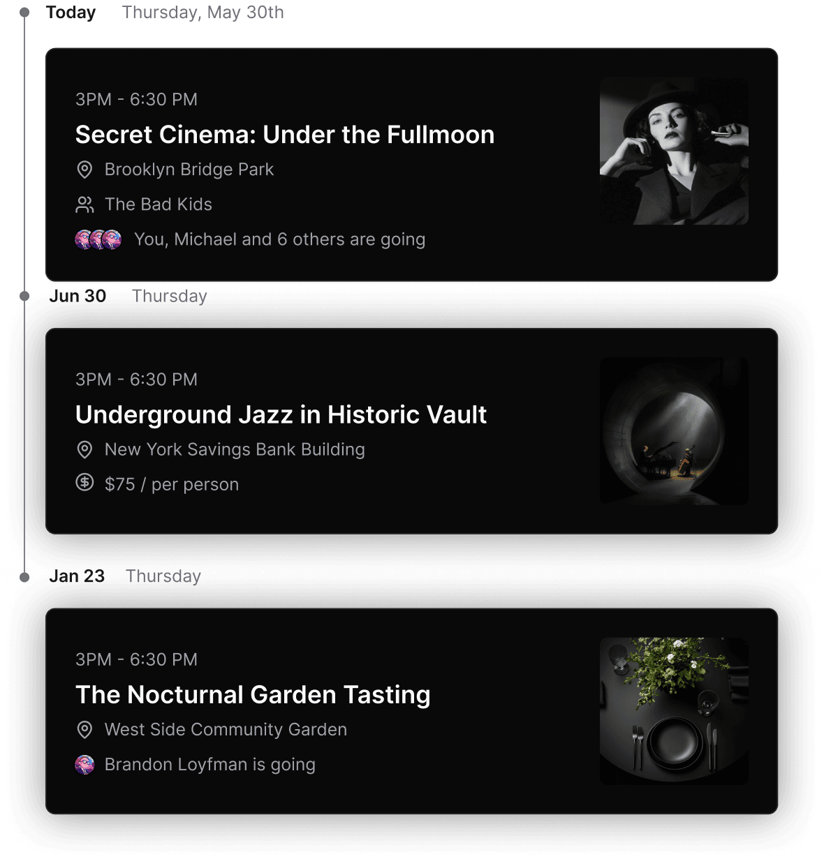 Personalized recommendation interface